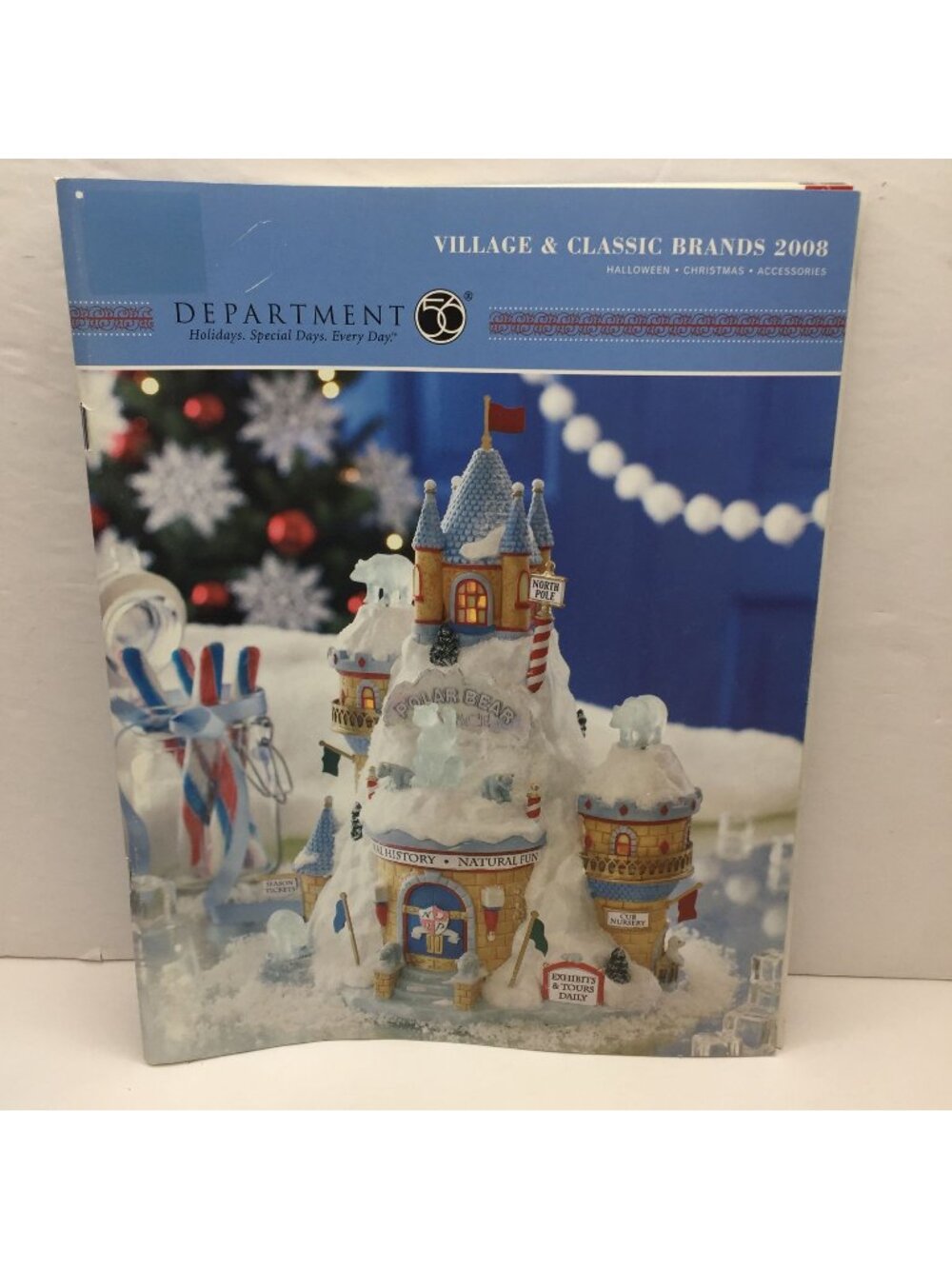 Department 56 2008 Catalog Magazine Village Classic Brands Halloween Christmas